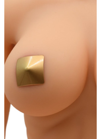 Nipple Métal doré Cache tétons carré - 201600105